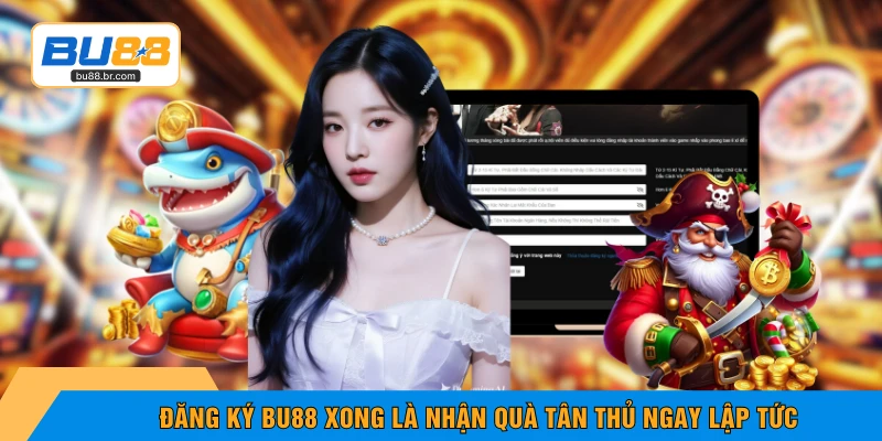 Đăng ký BU88 xong là nhận quà tân thủ ngay lập tức