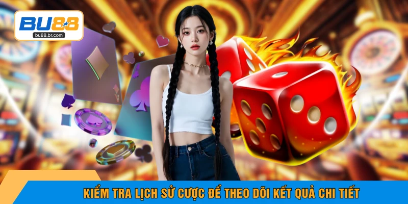 Kiểm tra lịch sử cược để theo dõi kết quả chi tiết