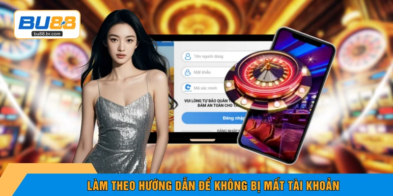 Làm theo hướng dẫn để không bị mất tài khoản