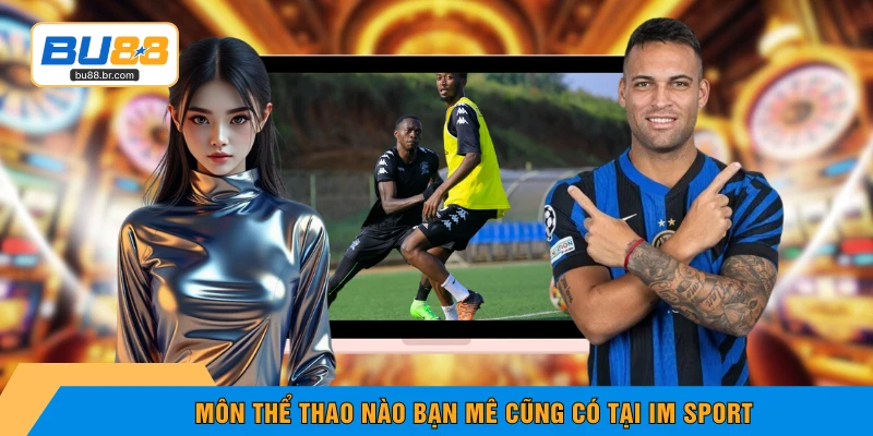 Môn thể thao nào bạn mê cũng có tại IM Sport