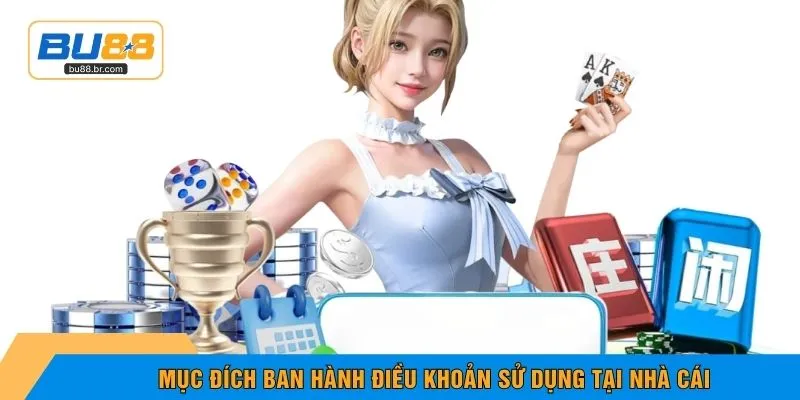 Mục đích ban hành điều khoản sử dụng tại nhà cái