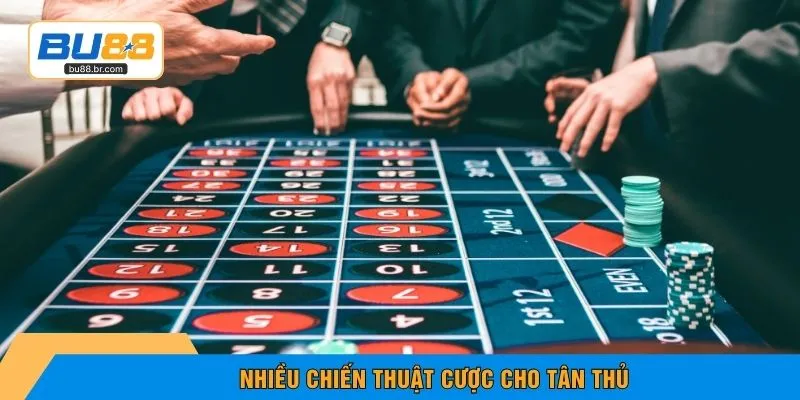 Nhiều chiến thuật cược cho tân thủ