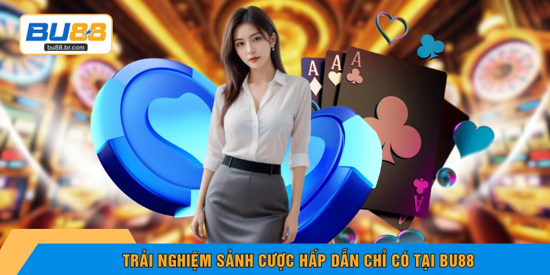 Trải nghiệm sảnh cược hấp dẫn chỉ có tại BU88